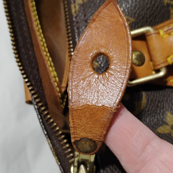 FLASH SALE! Authentic Louis Vuitton Monogram 30 Handbag W Dust Bag SP0929 - Picture 13 of 14